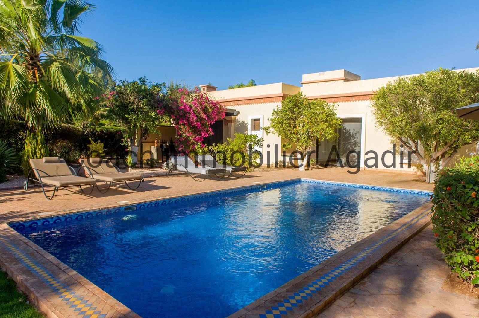 1 VILLA MODERNE, PISCINE A 30 MN D’AGADIR