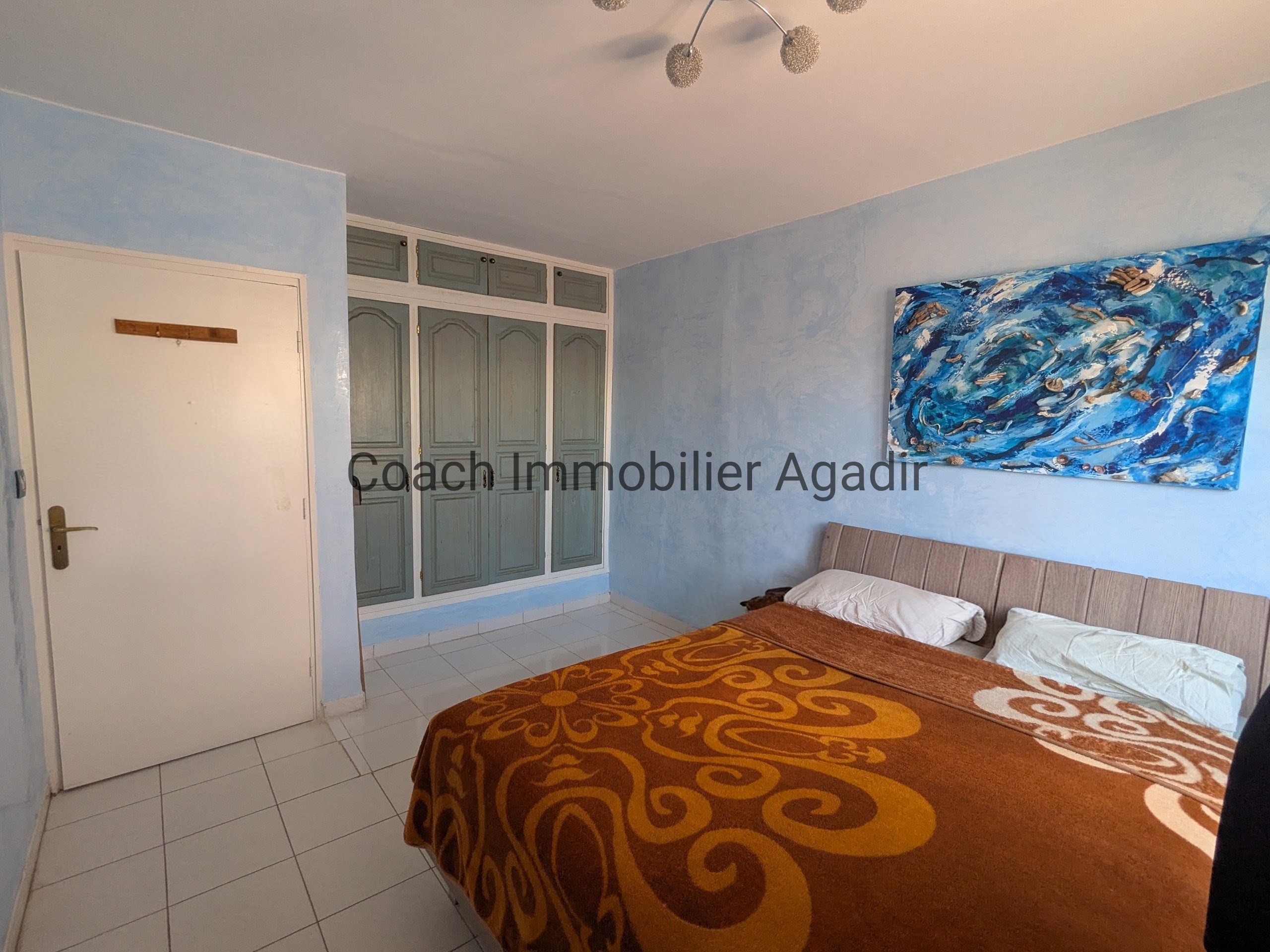 CHARAF AGADIR : villa à rafraîchir ; terrasse de toit vue mer