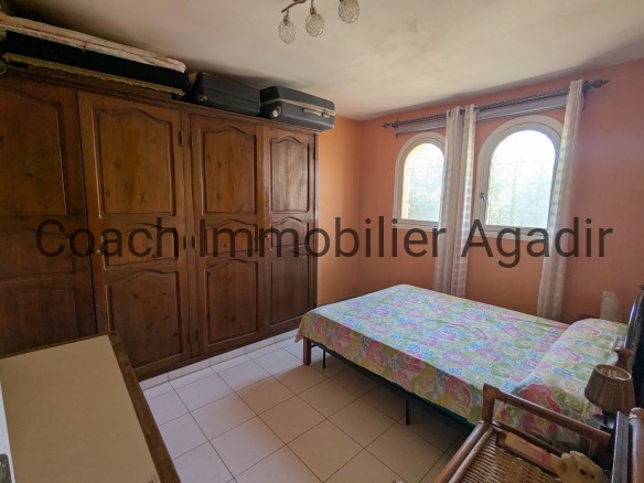 CHARAF AGADIR : villa à rafraîchir ; terrasse de toit vue mer