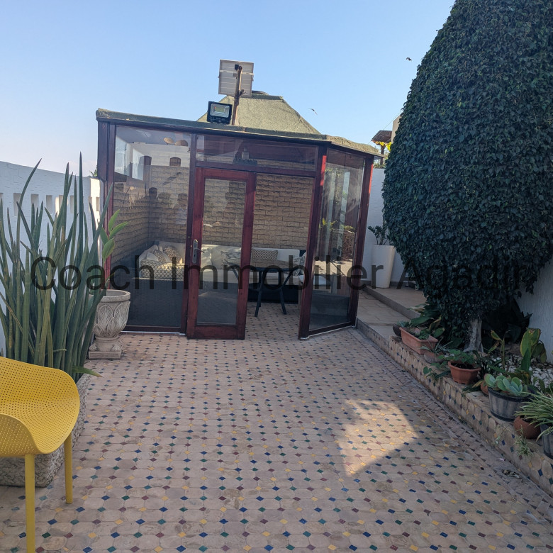 CITE SUISSE AGADIR : somptueuse villa ; jardin, piscine