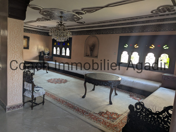 CITE SUISSE AGADIR : somptueuse villa ; jardin, piscine