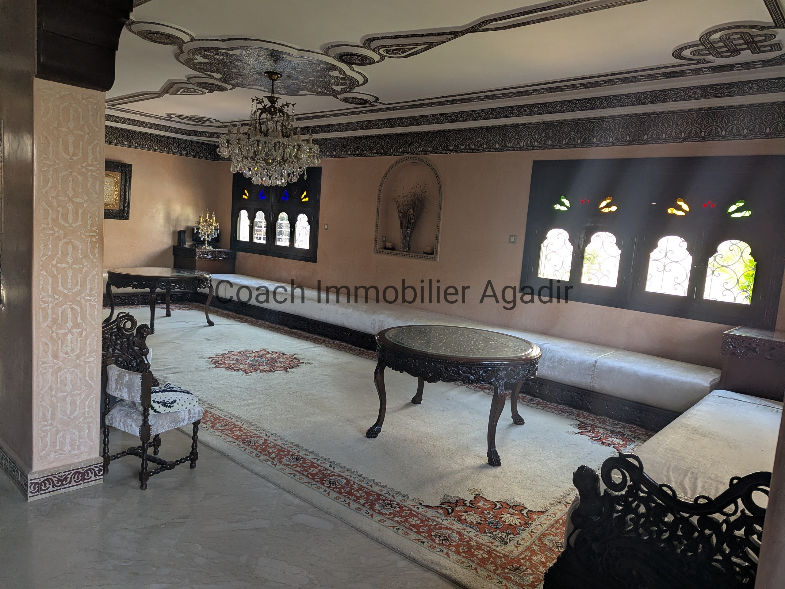 CITE SUISSE AGADIR : somptueuse villa ; jardin, piscine