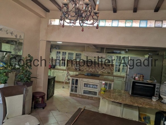 CITE SUISSE AGADIR : somptueuse villa ; jardin, piscine