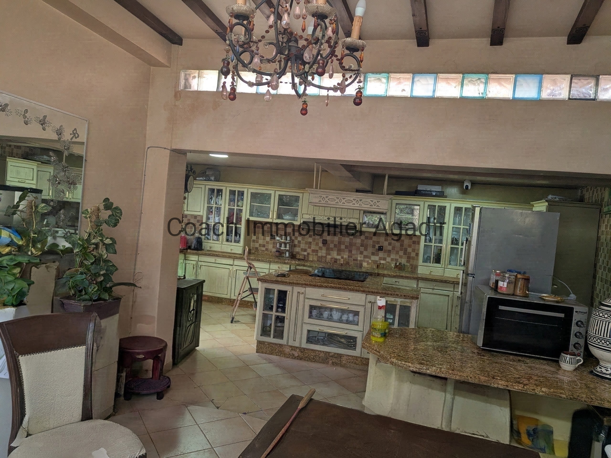 CITE SUISSE AGADIR : somptueuse villa ; jardin, piscine